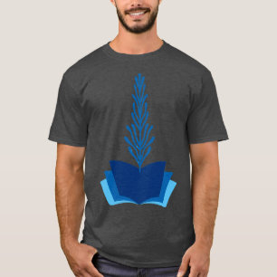 本tから生える花 tシャツ