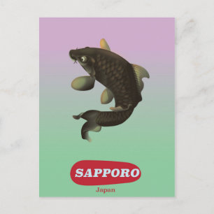 札幌日本ヴィンテージスタイル観光ポスター ポストカード