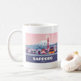 札幌日本北海道シティスケープPATTEL コーヒーマグカップ