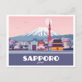札幌日本北海道シティスケープPATTEL ポストカード