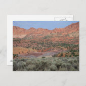 朱色の崖 ポストカード (正面/裏面)