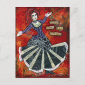 朱色はがき ポストカード (正面)