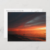 朱色サンセット062907 ポストカード (正面/裏面)