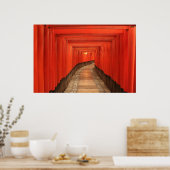 朱色ファンタジー ポスター (キッチン)