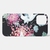 朱鶴菊の水彩模様 Case-Mate iPhoneケース (裏面 (横))