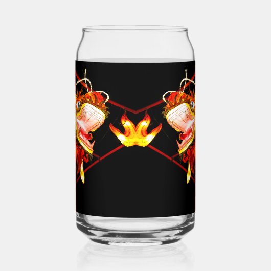 朱龍 ガラス缶 (右)