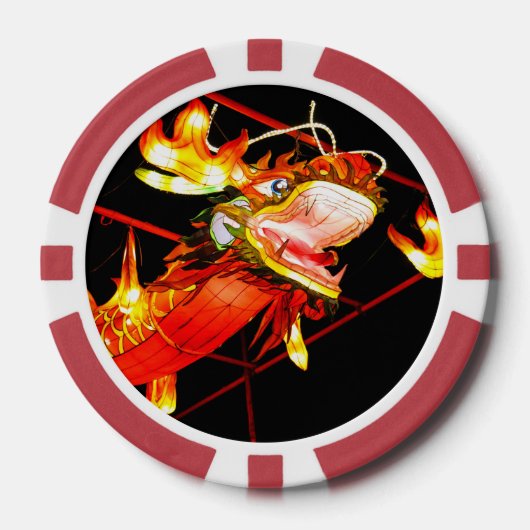 朱龍 ポーカーチップ (正面)