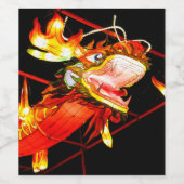 朱龍 ワインラベル (シングルラベル)