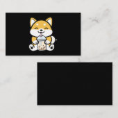 朴葉（ぼば）、コルギ・ボバ（ぼば）、柴（しば）、斯波（しば）、コルギ（こるぎ） 名刺 (正面/裏面)