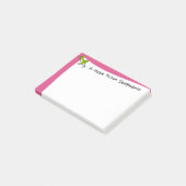 机からのかわいいプッシュピン名前をカスタムする ポストイット (アングル)