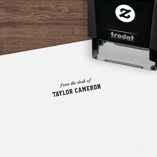 机からのスクリプトとセリフの多様性スタイル セルフインキングスタンプ