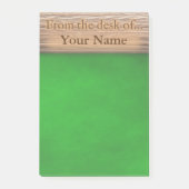 机からの ポストイット (正面)