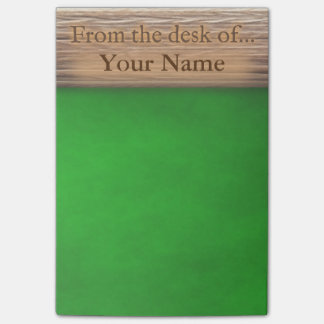 机からの ポストイット