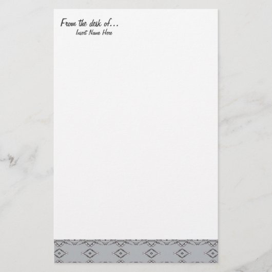 机からの… 便箋 (正面)