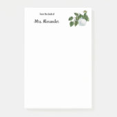 机からモダンの水彩植物 ポストイット (正面)