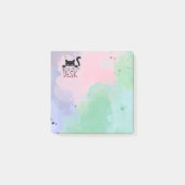 机から出して – ポストイット (正面)