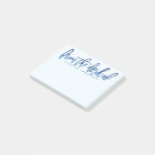 机から出パーソナライズされたて ポストイット (アングル)