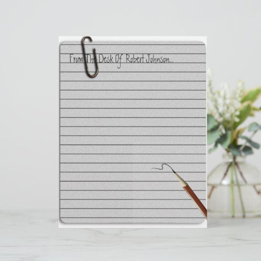 机から出??紙文房具 (スタンド正面)