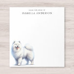 机から採取した水彩画 ノートパッド<br><div class="desc">水カラーSamoyed "From the Desk Of"メモ帳、犬を愛する人のための機能と魅力の前足のブレンド!愛表現されるサモエイの水彩画を飾った絶妙なメモ帳にお洒落メモを書き留めながら、あなたの犬の献身を。このメモ帳は、犬のオーナーや愛好家に合わせてカスタマイズされ、どのデスクにも楽しい追加である。の喜びを楽しみ書、すべてのメモを持ってサモエイの仲間を受け入れる。愛犬家と彼らの熱心な友人との間の大切な絆である独自の細工祝されたメモ帳で、あなたのデスクの経験を高める。書しゃれているお前のインスパイア四足連に!</div>