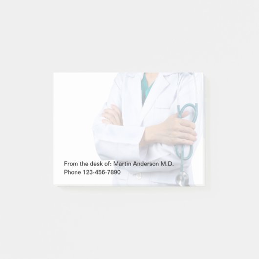 机から来た医療事務員 ポストイット (正面)