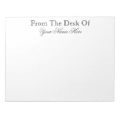 机から ノートパッド (正面)