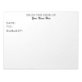 机から ノートパッド (正面)