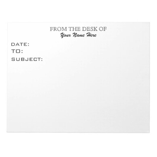 机から ノートパッド (正面)