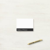 机から ポストイット (デスク上)