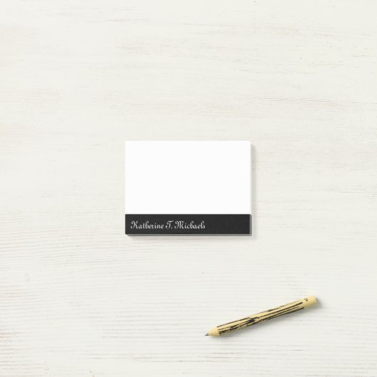 机から ポストイット (デスク上)