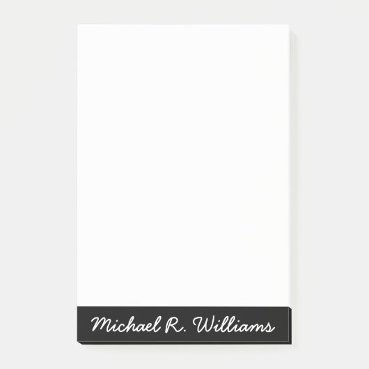 机から ポストイット (正面)