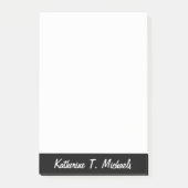 机から ポストイット (正面)