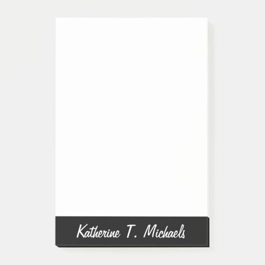 机から ポストイット (正面)