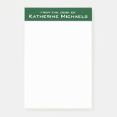 机から ポストイット (正面)