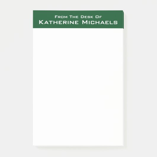 机から ポストイット (正面)