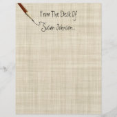 机から…レターヘッド文房具 (正面)