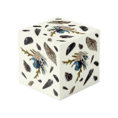 机のための沿岸キューブペンホルダーの鉛筆主催者 フォトキューブ (裏面アングル)