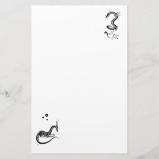 机のドラゴン 便箋