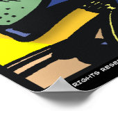 机の上の混乱 ポスター (角)