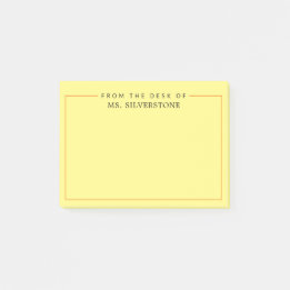 机パーソナライズされたからの先生 ポストイット