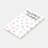 机パーソナライズされたの虹のハート... ポストイット (アングル)