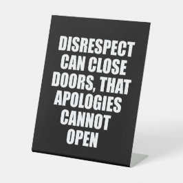 机感動的用看板 台座サイン