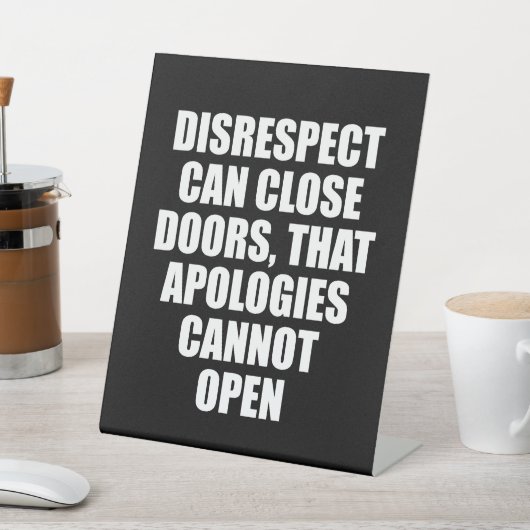 机感動的用看板 台座サイン (インサイチュ)