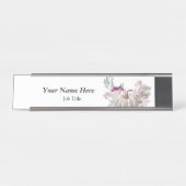 机用ネームプレートテンプレート デスクネームプレート (正面)