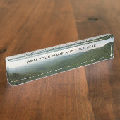 机用ネームプレート吹ズロック, NC デスクネームプレート (側面)