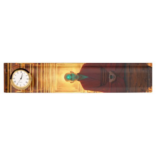 机用ネームプレート デスクネームプレート (正面)