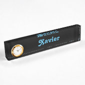 机用ネームプレート Xavier デスクネームプレート