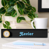 机用ネームプレート Xavier デスクネームプレート