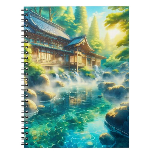杉のせせらぎのささやき ノートブック (正面)