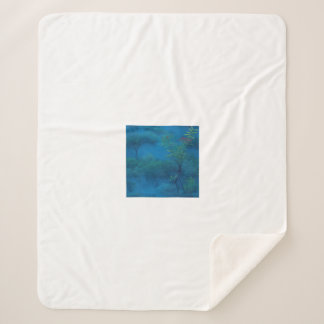 杉の森の中の永遠の湖 シェルパブランケット