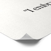 杉岩石結晶意味カード ポスター (角)